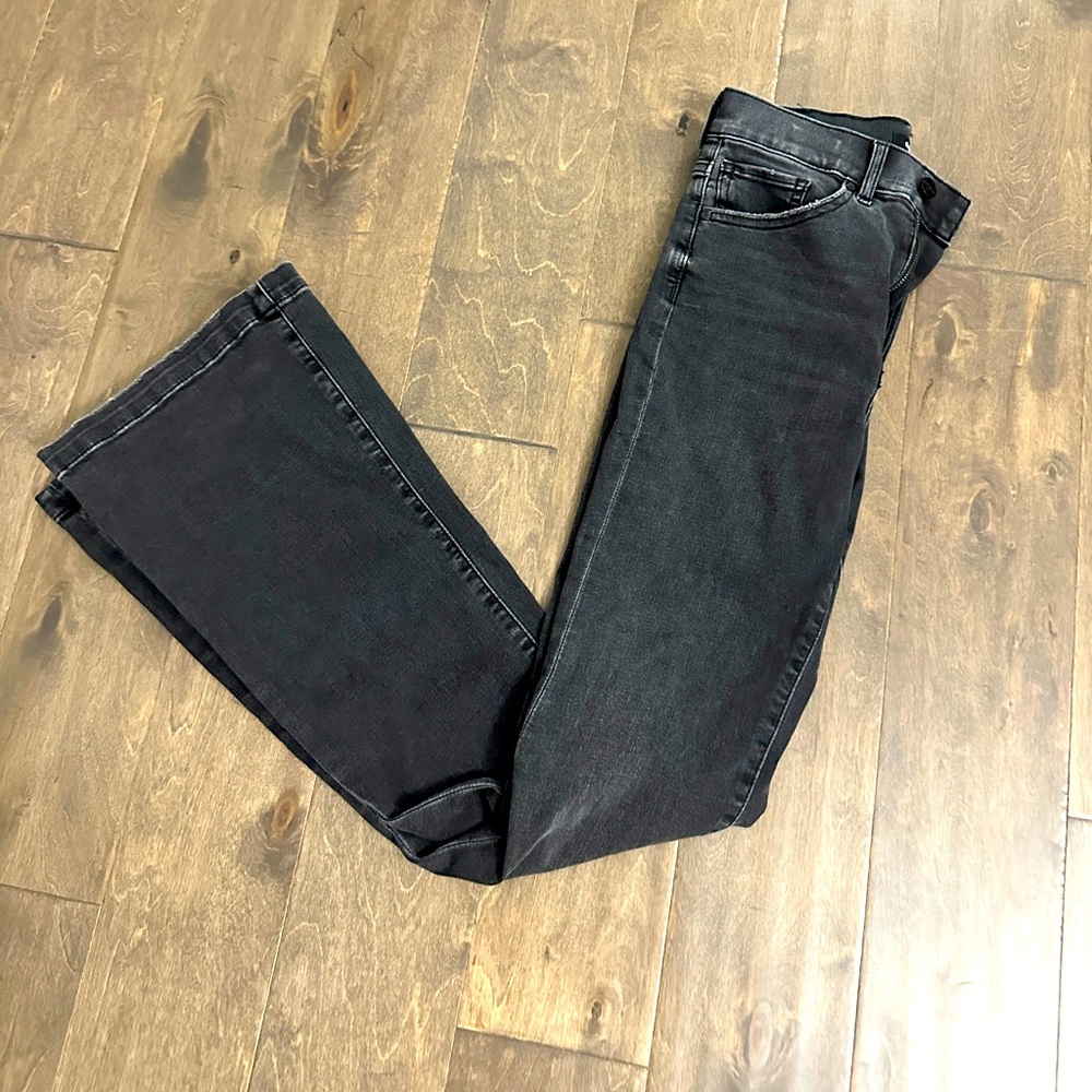 Express High Rise Flare Jeans size 0R